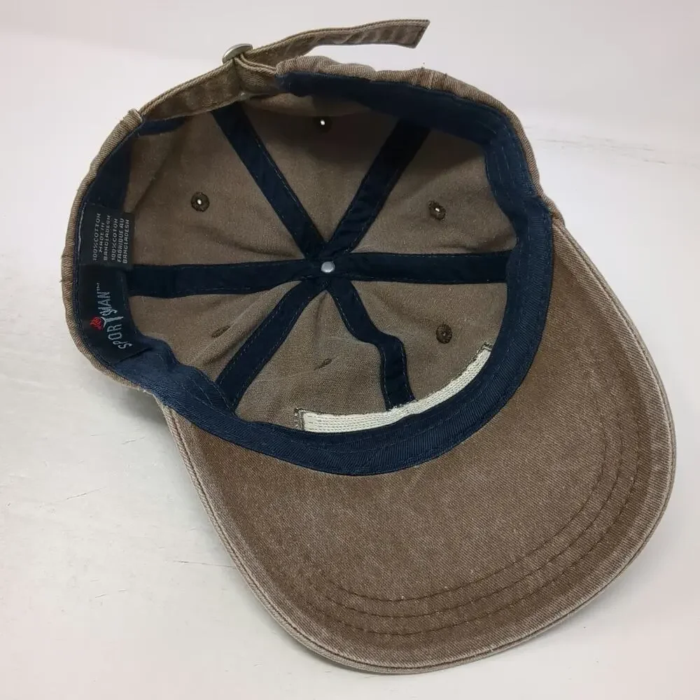 Sportsman Springfield College Graduate Student Brown Hat One Size Baseball Cap